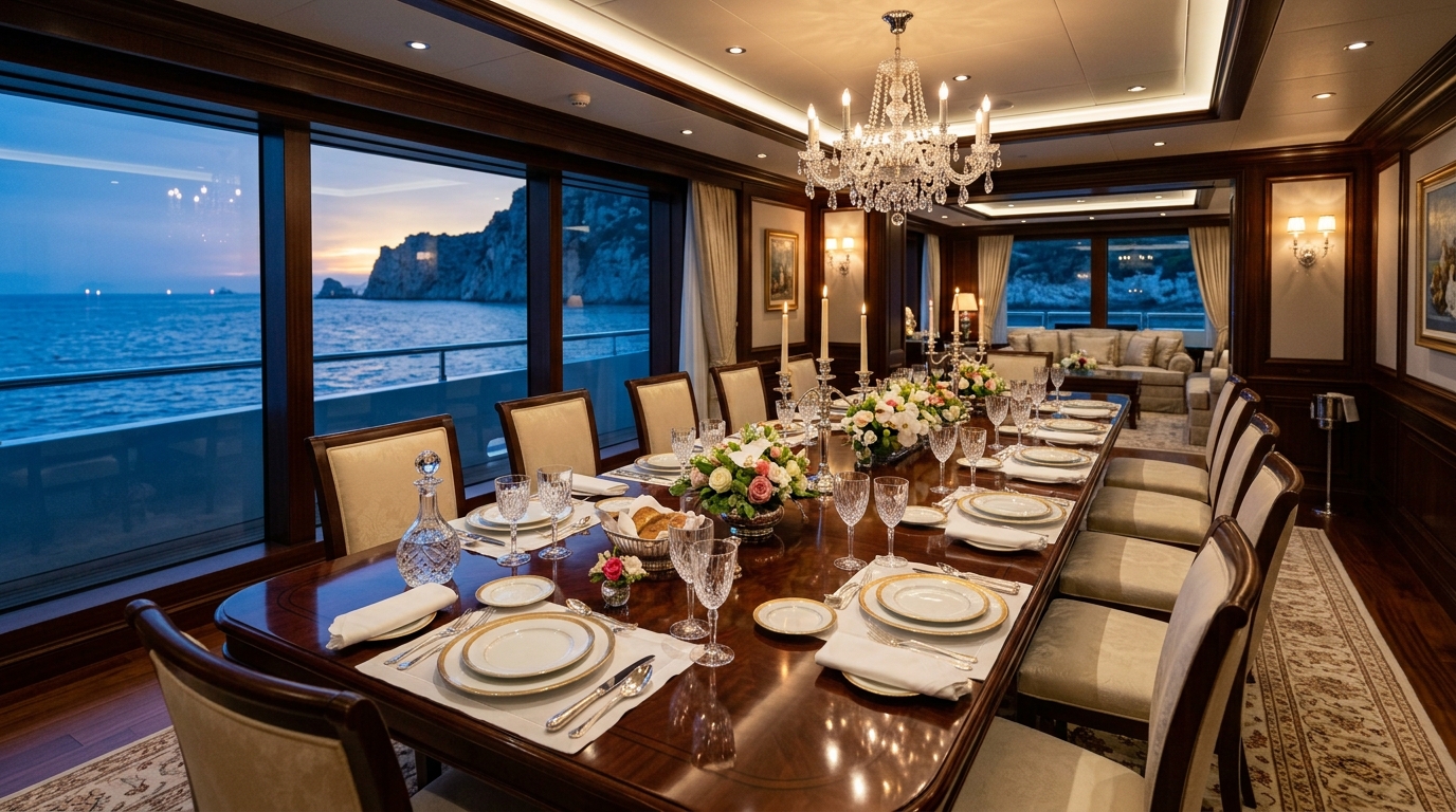 Everything Included on Yacht Orbis