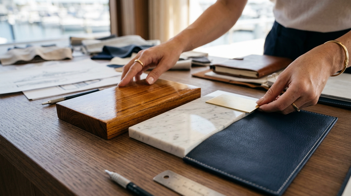 How yacht designers create custom yachts